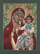 Our Lady of Maryknoll 100th Anniversary Icon 223 Painting by William Hart McNichols