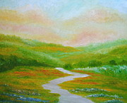 Out Of The Daily Hullabaloo Painting by Angeles M Pomata