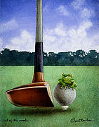 Out of the woods... Painting by Will Bullas