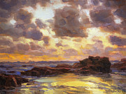 Pacific Clouds Painting by Steve Henderson Pacific Clouds Painting by Steve Henderson