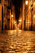 Palma de Mallorca at night Photograph by AM FineArtPrints