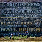 Palouse News Painted Sign on Brick Photograph by Ed Broberg Palouse News Painted Sign on Brick Photograph by Ed Broberg