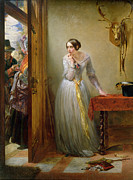 Palpitation Painting by Charles West Cope Palpitation Painting by Charles West Cope
