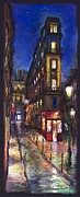 Paris Old street Painting by Yuriy Shevchuk
