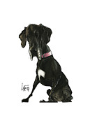 Parish 3549 ZIVA Drawing by John LaFree