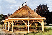 Park Gazebo Digital Art by JGracey Stinson