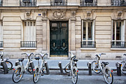 Paris Bicycles - Paris, France Photograph by Melanie Alexandra Price