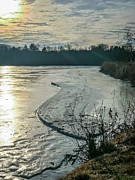 Partially frozen lake Photograph by SAURAVphoto Online Store