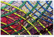 Particle Track Sixty-Two Painting by Scott Wallin