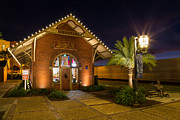 Passing By the Fernandina Train Station, Amelia Island, Florida Photograph by Dawna Moore Photography