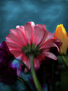 Paul's Posies Digital Art by Lisa Redfern