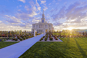Payson Temple I Photograph by Chad Dutson