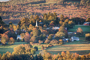 Peacham Vermont at dawn Photograph by Jeff Folger