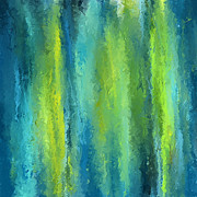 Peacock Shades Painting by Lourry Legarde