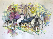 Peak District 09 b Painting by Miki De Goodaboom