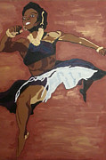 Pearl Primus Painting by Rachel Natalie Rawlins
