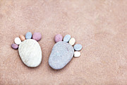 Pebble Feet Photograph by Anita Nicholson