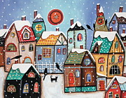Peering Painting by Karla Gerard Peering Painting by Karla Gerard