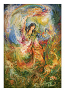 Persian  Miniature Oil Painting DR28 Painting by Salma