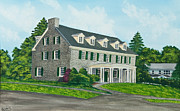 Phi Gamma Delta Painting by Charlotte Blanchard