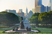 Philadelphia Benjamin Franklin Parkway Photograph by Bill Cannon Philadelphia Benjamin Franklin Parkway Photograph by Bill Cannon