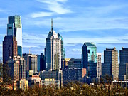 Philadelphia PA Skyline II Photograph by Susan Savad Philadelphia PA Skyline II Photograph by Susan Savad