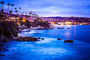 Picture of Laguna Beach California City at Night Photograph by Paul Velgos Picture of Laguna Beach California City at Night Photograph by Paul Velgos