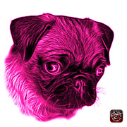 PInk Pug -  9567 FS W Digital Art by James Ahn