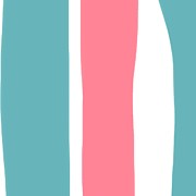 Pink White Blue 2 Painting by Bonnie Bruno