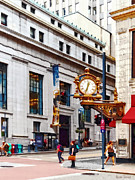 Pittsburgh PA - Corner of Smithfield and Fifth Photograph by Susan Savad Pittsburgh PA - Corner of Smithfield and Fifth Photograph by Susan Savad