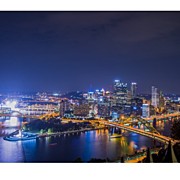 #pittsburgh #skyline Photograph by David Haskett II