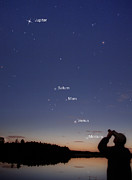 Planetary alignment Photograph by Jerry Lodriguss