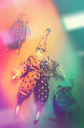 Play act of a puppet clown performing a sad mime Photograph by Jorgo Photography
