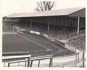 Plymouth Argyle - Home Park - Devonport End 1 - BW - 1960s Photograph by Legendary Football Grounds