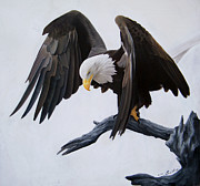 Poised Painting by David Vincenzi Poised Painting by David Vincenzi