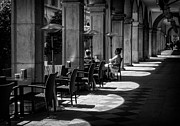 Portico conversation Photograph by Usha Peddamatham