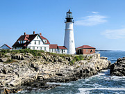 Portland Head Light Photograph by Janice Drew