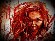 Portrait Of Jessica Painting by Ryan Almighty