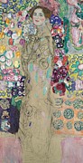 Portrait of Ria Munk III Painting by Gustav Klimt