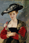 Portrait of Susanna Lunden by Rubens Painting by Peter Paul Rubens