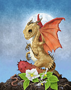 Potato Dragon Digital Art by Stanley Morrison