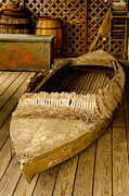 Primitive Duck Skiff Photograph by Kristia Adams