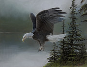 Purden Lake Painting by David Vincenzi Purden Lake Painting by David Vincenzi