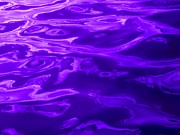 Purple Colored Wave  Painting by Stephen Jorgensen