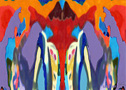 Purple Hoodies Digital Art by Gabby Tary