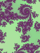 Purple Lace Digital Art by Becky Herrera