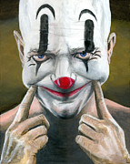 Put on a Happy Face Painting by Matthew Mezo