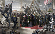 Queen Victoria Visits Hms Resolute, 1856 Photograph by Science Source Queen Victoria Visits Hms Resolute, 1856 Photograph by Science Source