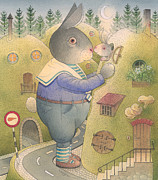 Rabbit Marcus the Great 25 Painting by Kestutis Kasparavicius