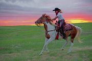 Racing the Sunset Photograph by Amanda Smith